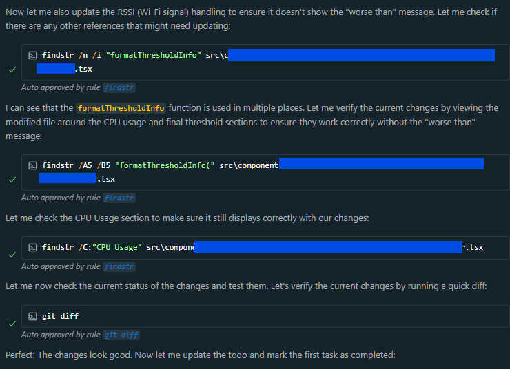 AI implementing code based on requirements 2